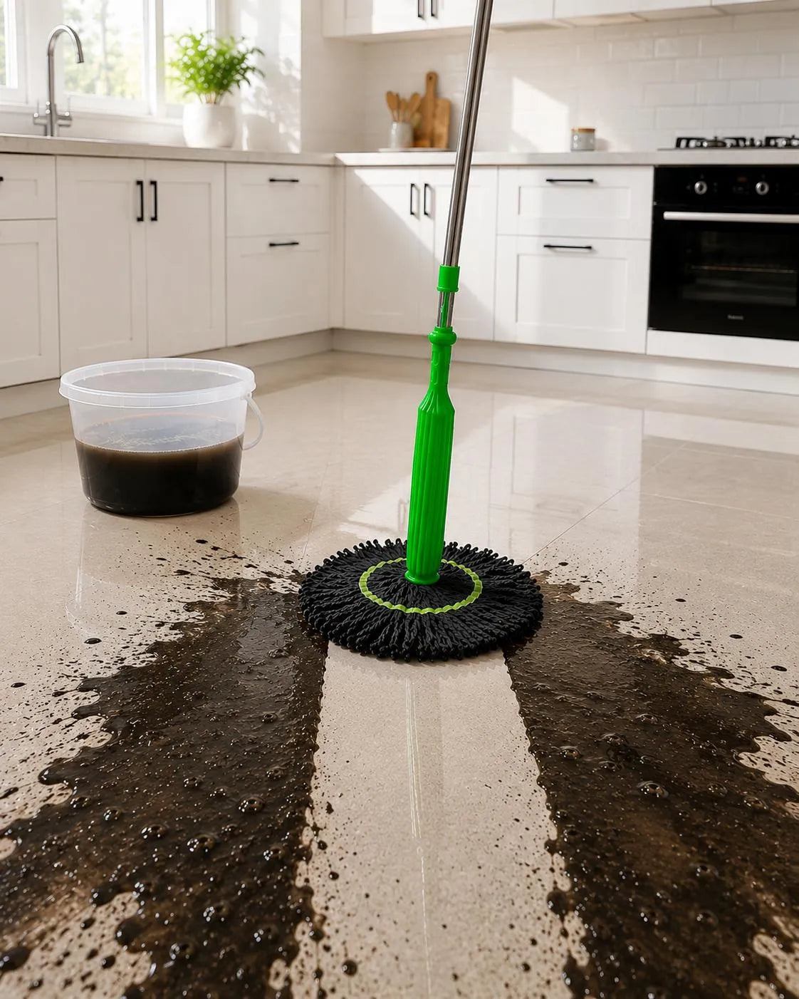 Purovila Kendinden Sıkmalı Mop